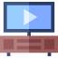 Watching tv Ikona 64x64