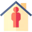 Stay home icon 64x64