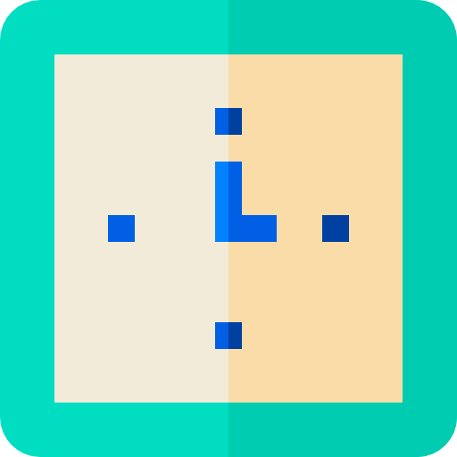 Wall clock icon