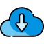 Cloud computing icon 64x64