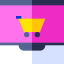 Online shopping icon 64x64