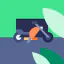 Motorbike icon 64x64