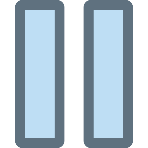 Pause button biểu tượng
