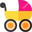 Baby carriage icon 64x64