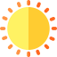 Солнце иконка 64x64
