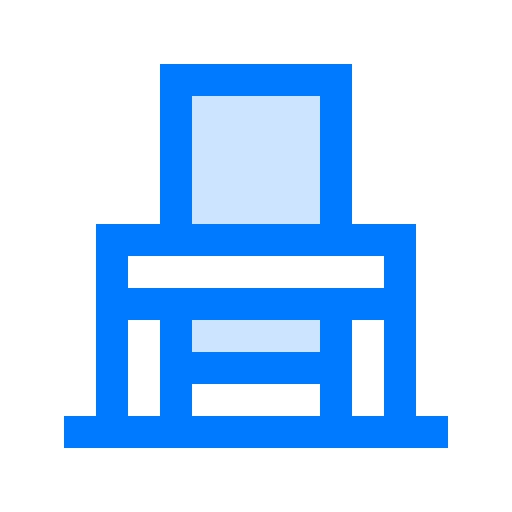 Dressing table icon
