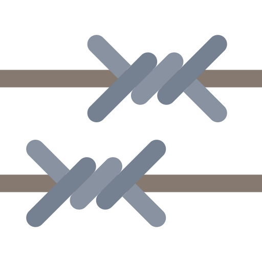 Barbed wire icon