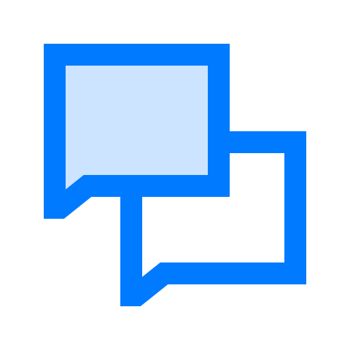 Speech bubbles icon