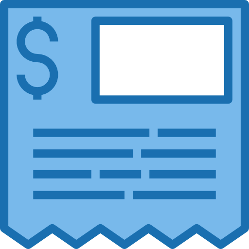 Receipt icon