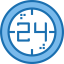 24 hours icon 64x64