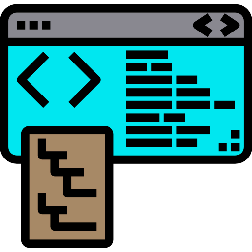 Coding ícono