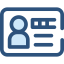 Id card icon 64x64