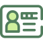 Id card icon 64x64