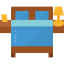 Double bed icon 64x64