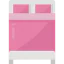 Double bed icon 64x64