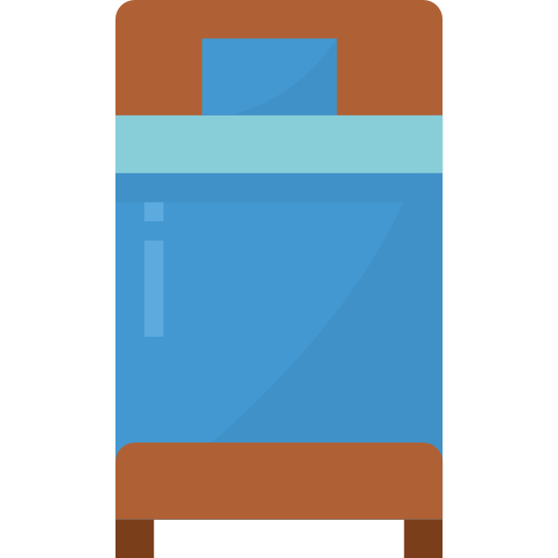 Single bed icon
