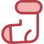 Christmas sock icon 64x64