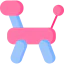 Dog balloon icon 64x64