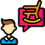 Bubble speech icon 64x64