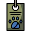 Dog tag icon 64x64