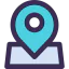 Pin map icon 64x64