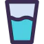 Glass of water icon 64x64