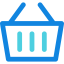 Shopping basket icon 64x64