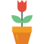 Flower pot Ikona 64x64