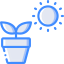 Plant pot icon 64x64