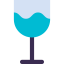 Wine glass icon 64x64