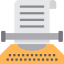 Typewriter icon 64x64