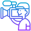 Camera operator icon 64x64