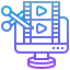 Film editing icon 64x64