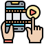 Movie player icon 64x64