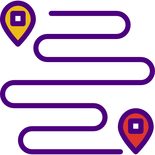 Road map icon