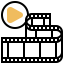 Movie frame icon 64x64