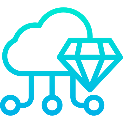 Cloud computing icon