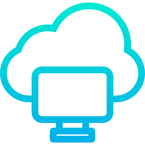 Cloud computing icon