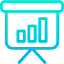 Bar chart icon 64x64
