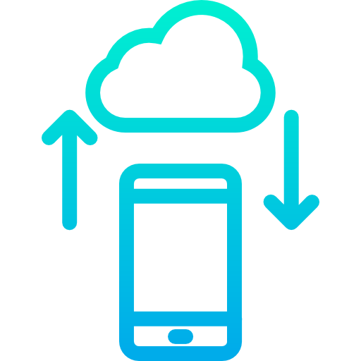 Cloud computing icon