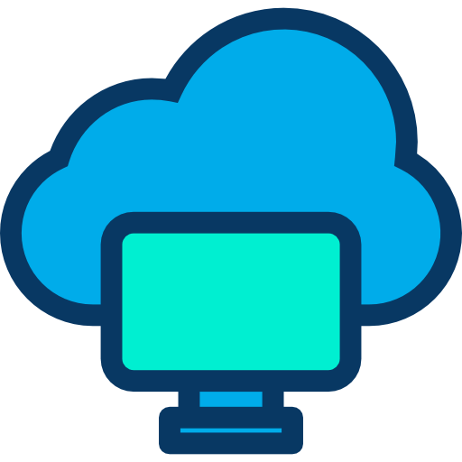 Cloud computing ícono