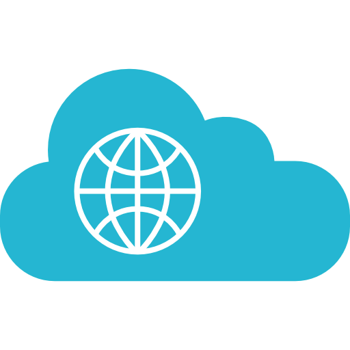 Cloud computing icon