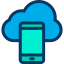 Cloud computing biểu tượng 64x64