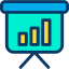 Bar chart icon 64x64