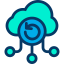 Cloud computing icon 64x64