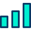 Bar chart icon 64x64