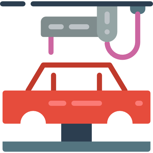 Robot arm icon