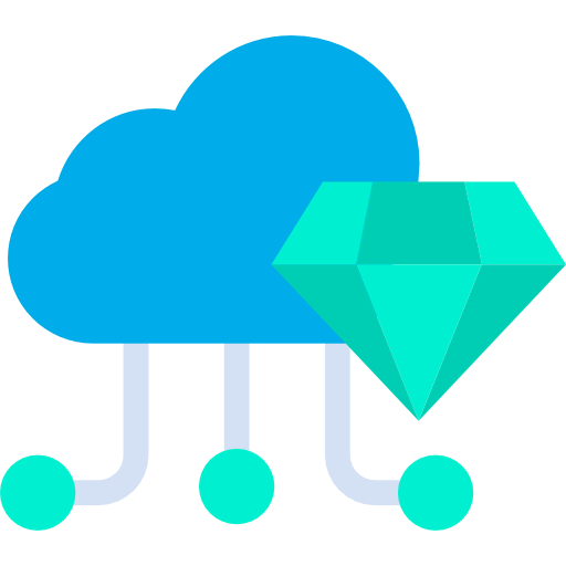 Cloud computing ícone