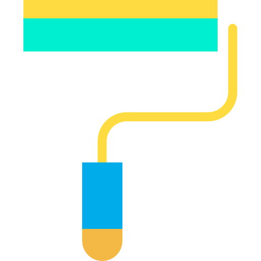Paint roller icon