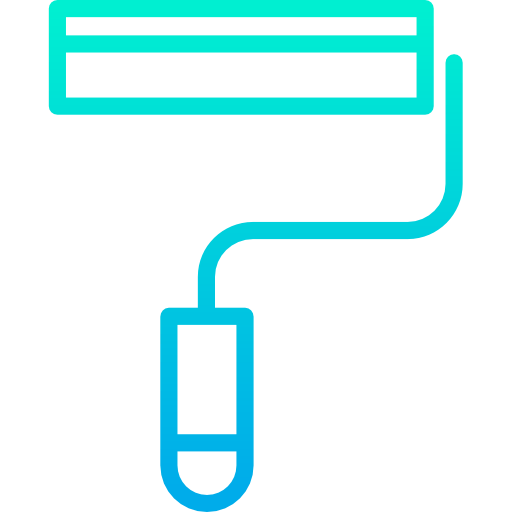 Paint roller icon